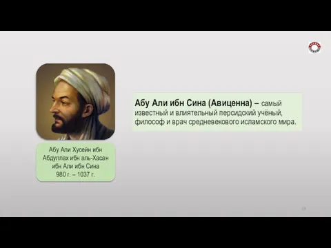 Абу Али ибн Сина (Авиценна) – самый известный и влиятельный