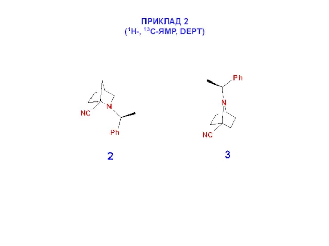 ПРИКЛАД 2 (1Н-, 13С-ЯМР, DEPT)