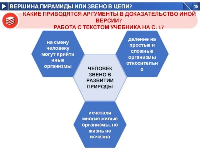 КАКИЕ ПРИВОДЯТСЯ АРГУМЕНТЫ В ДОКАЗАТЕЛЬСТВО ИНОЙ ВЕРСИИ? РАБОТА С ТЕКСТОМ