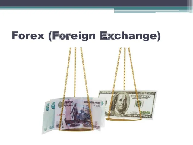 Forex (Foreign Exchange)