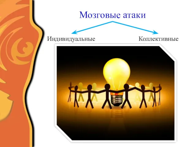 Мозговые атаки Индивидуальные Коллективные