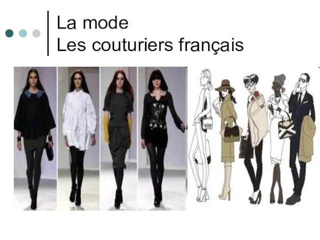 La mode Les couturiers français