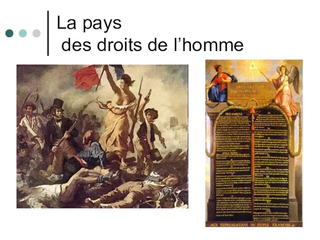 La pays des droits de l’homme