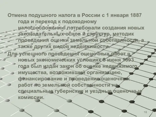 Отмена подушного налога в России с 1 января 1887 года и переход к