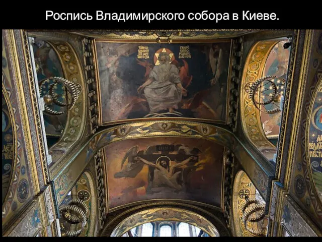 Роспись Владимирского собора в Киеве.