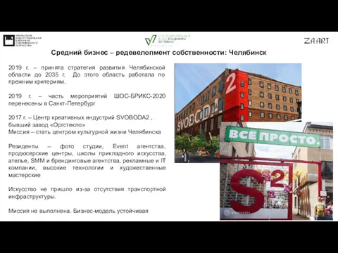 Средний бизнес – редевелопмент собственности: Челябинск 2019 г. – принята