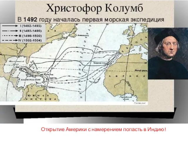 Открытие Америки с намерением попасть в Индию!