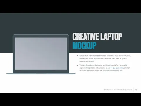 The Power of PowerPoint | thepopp.com CREATIVE LAPTOP MOCKUP Ei