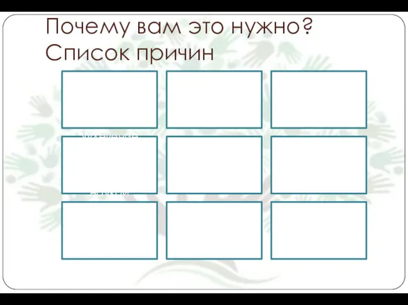 Почему вам это нужно? Список причин Психологические особенности ребенка Физиологические