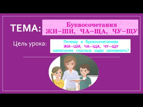 ТЕМА: Цель урока:.