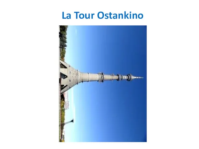 La Tour Ostankino