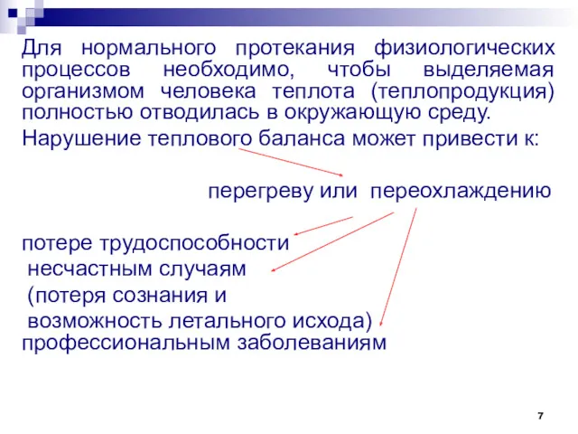 Для нормального протекания физиологических процессов необходимо, чтобы выделяемая организмом человека