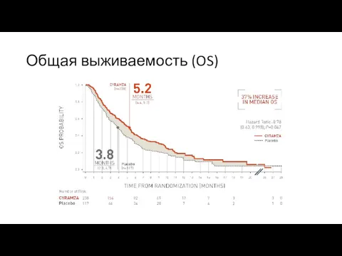 Общая выживаемость (OS)