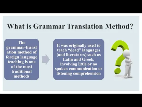 What is Grammar Translation Method?