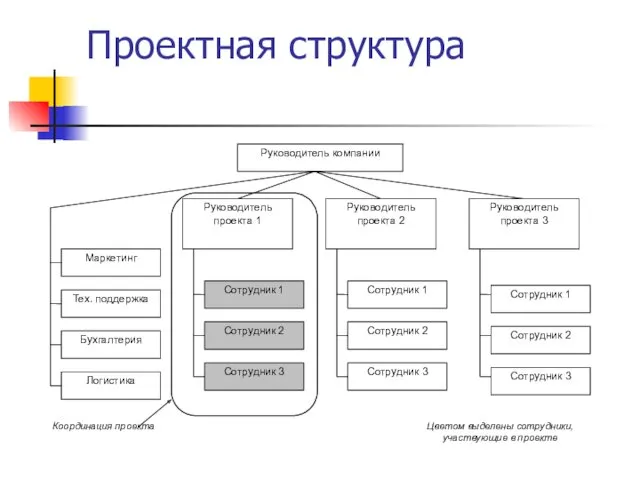 Проектная структура