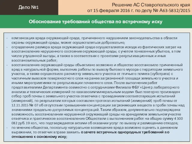 Решение АС Ставропольского края от 15 февраля 2016 г. по делу № А63-5832/2015