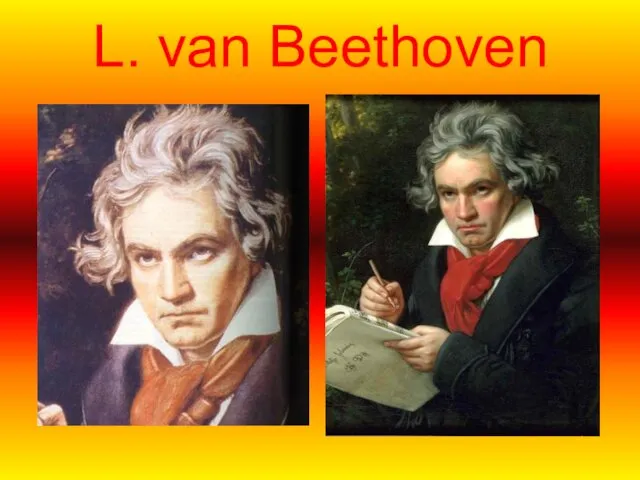 L. van Beethoven