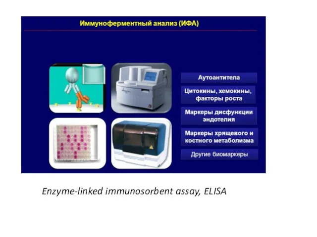 Enzyme-linked immunosorbent assay, ELISA