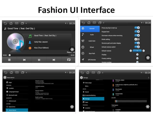 Fashion UI Interface