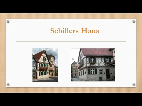 Schillers Haus