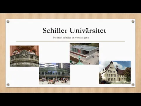 Schiller Univärsitet friedrich schiller universität jena