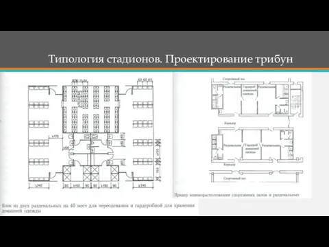 Типология стадионов. Проектирование трибун