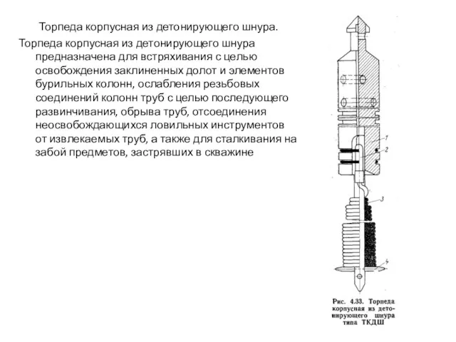 Торпеда корпусная из детонирующего шнура. Торпеда корпусная из детонирующего шнура