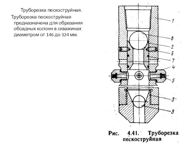 Труборезка пескоструйная. Труборезка пескоструйная предназначена для обрезания обсадных колонн в