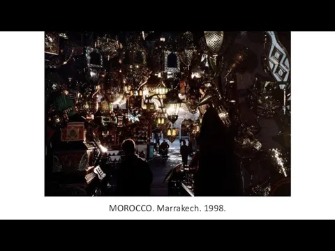 MOROCCO. Marrakech. 1998.