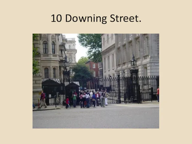 10 Downing Street.