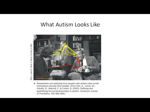 What Autism Looks Like [INSERT Photo, p. 526 HERE]