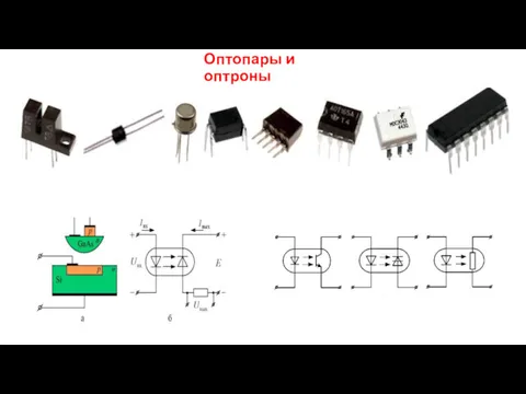 Оптопары и оптроны