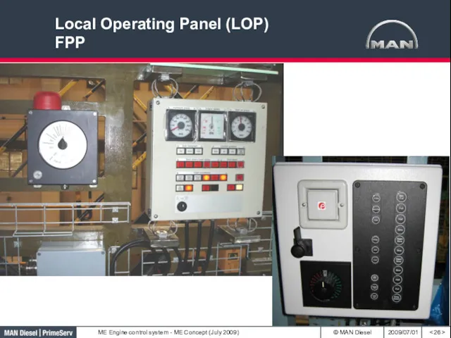 Local Operating Panel (LOP) FPP