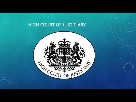 HIGH COURT OF JUSTICIARY