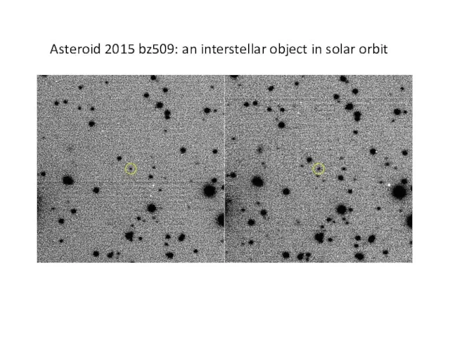 Asteroid 2015 bz509: an interstellar object in solar orbit