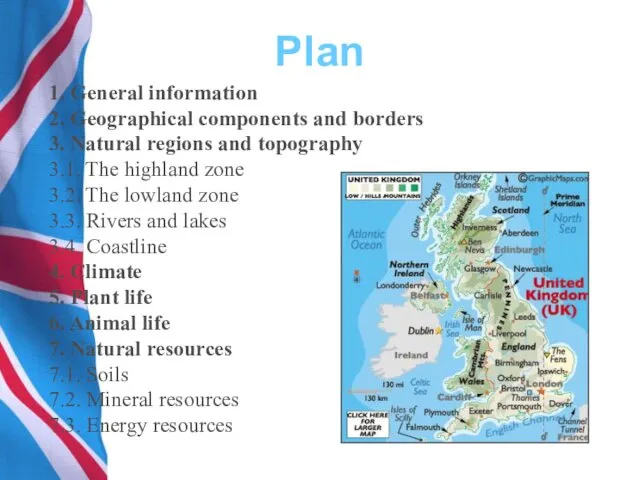 Plan 1. General information 2. Geographical components and borders 3.