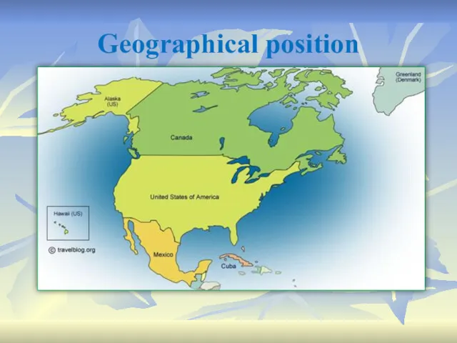 Geographical position