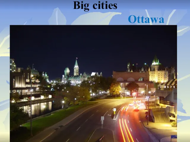 Big cities Ottawa