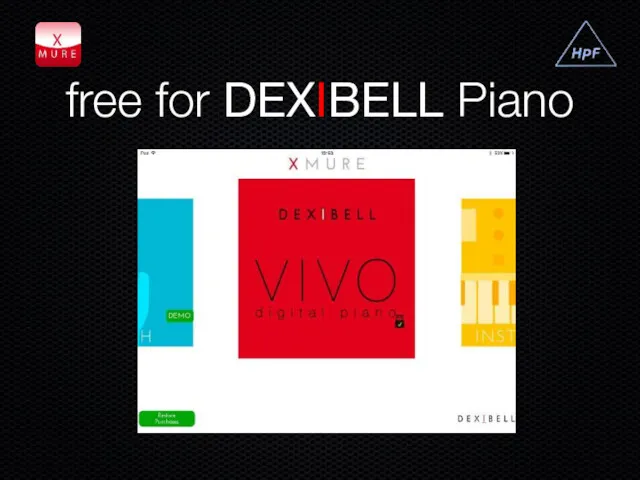 free for DEXIBELL Piano