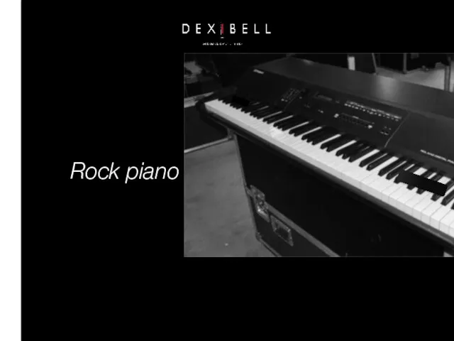 Rock piano