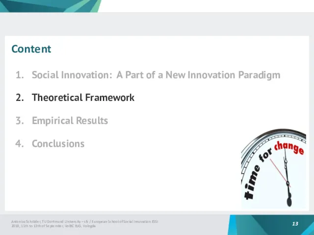 Content Social Innovation: A Part of a New Innovation Paradigm