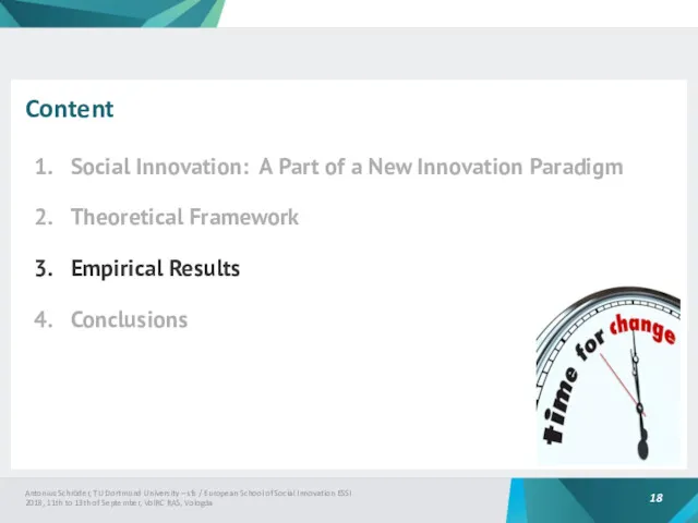 Content Social Innovation: A Part of a New Innovation Paradigm