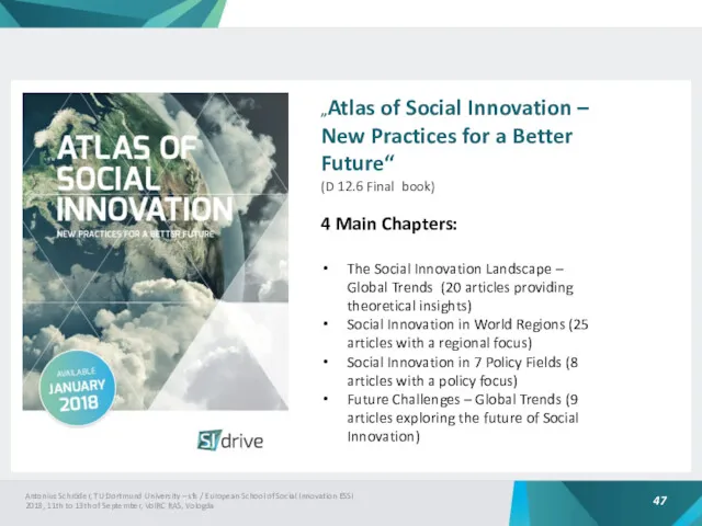 „Atlas of Social Innovation – New Practices for a Better