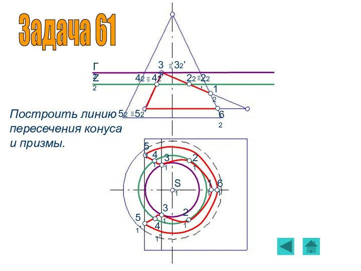 S1 21’ 31’ 41’ 51’ 51 31 21 11 61