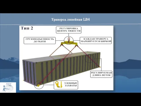 Траверса линейная LB4