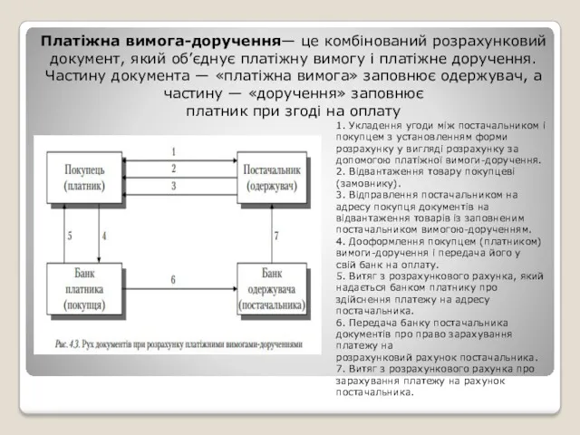 Платіжна вимога-доручення— це комбінований розрахунковий документ, який об’єднує платіжну вимогу