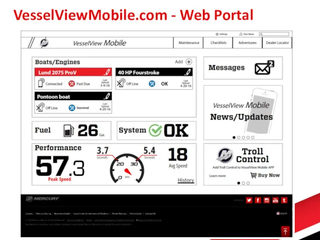 VesselViewMobile.com - Web Portal