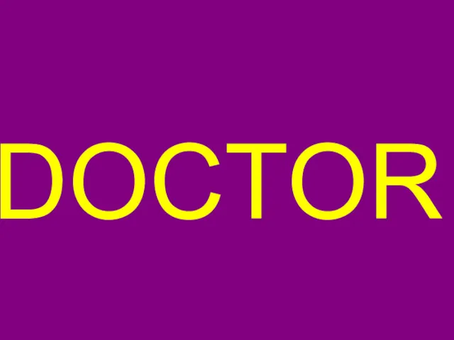 DOCTOR