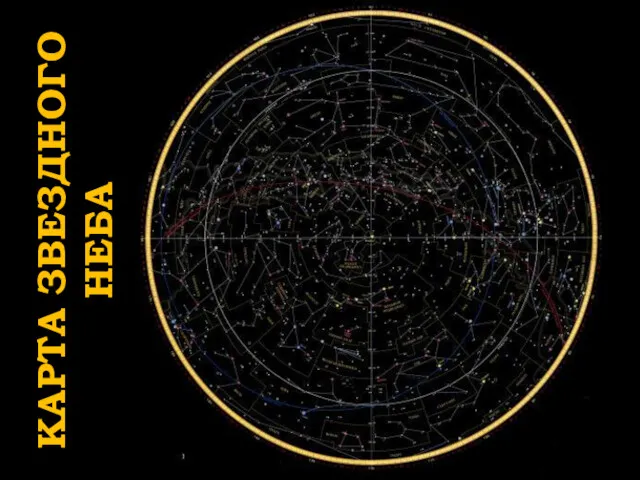 КАРТА ЗВЕЗДНОГО НЕБА