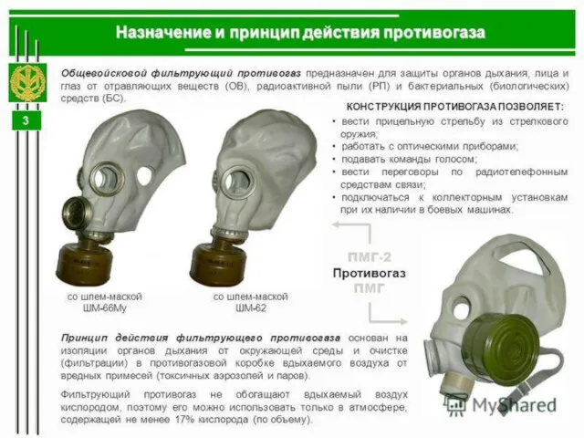 История противогаза Противогаз ПМГ ("Нерехта" ), ПМГ-2